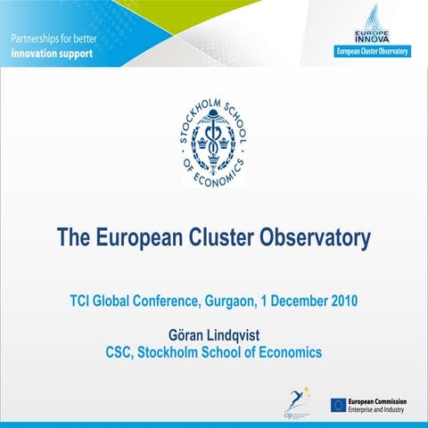 Presentation done by Goran Lindqvist