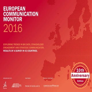 European Communication Monitor 2016