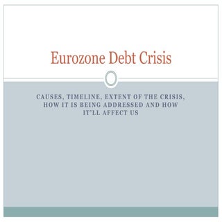 European Debt Crisis