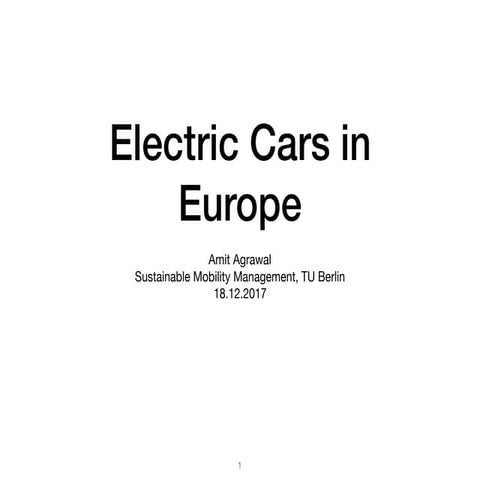 European electric cars