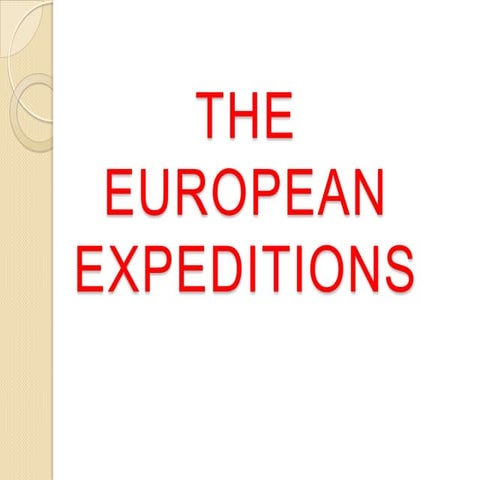 European expeditions for slideshare