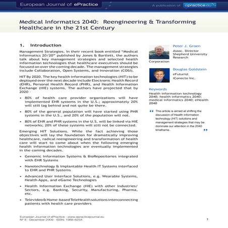 European Journal Epractice Volume 8.4