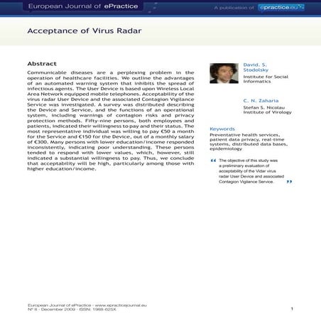 European Journal Epractice Volume 8.7