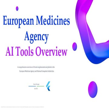 European Medicines Agency-EMA-AI Tools Overview.pdf