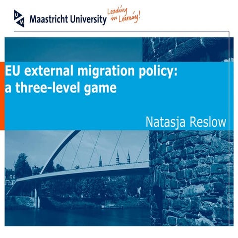 EU external migration policy: a three-level game