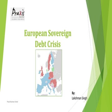 European Sovereign Debt Crisis