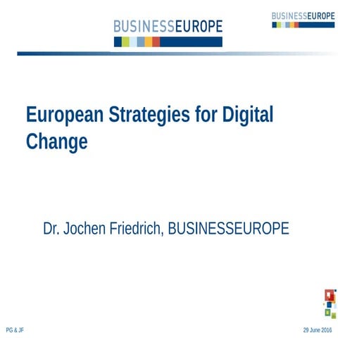 European strategies for digital change 210627
