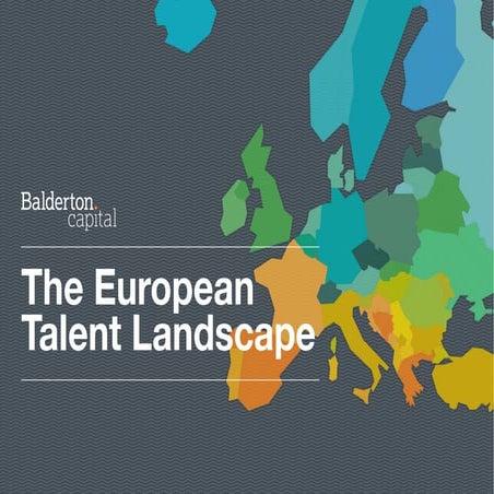 The European Talent Landscape 