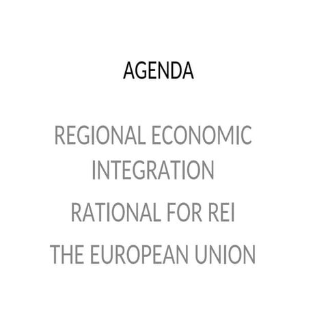European Union.pptin international relations | PPT