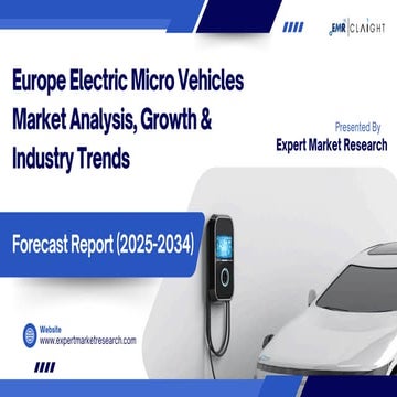 Europe Electric Micro Vehicles Market Trends & Growth 2034 | PDF