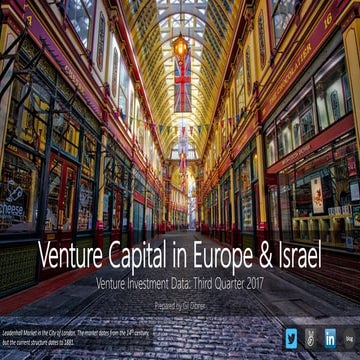 Europe & Israel 3Q17 Venture Capital Review