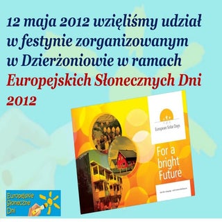 Europejskie Słoneczne Dni 2012