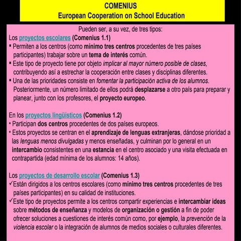 Programas Europeos | PPTX