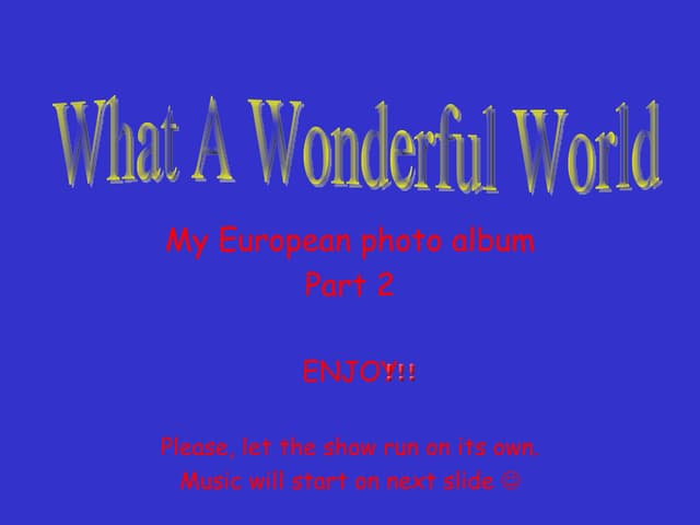 Europe Part 2