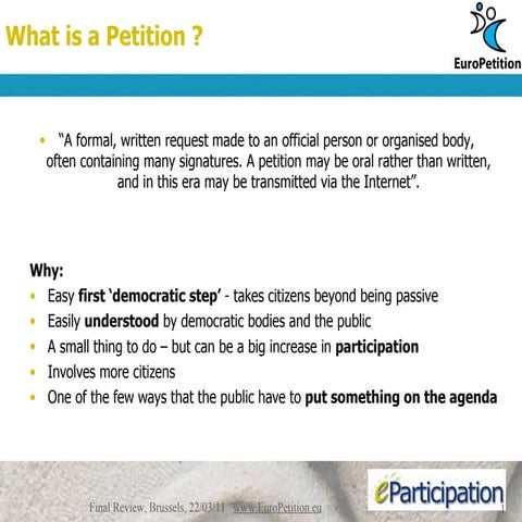 Euro petition final review22mar11