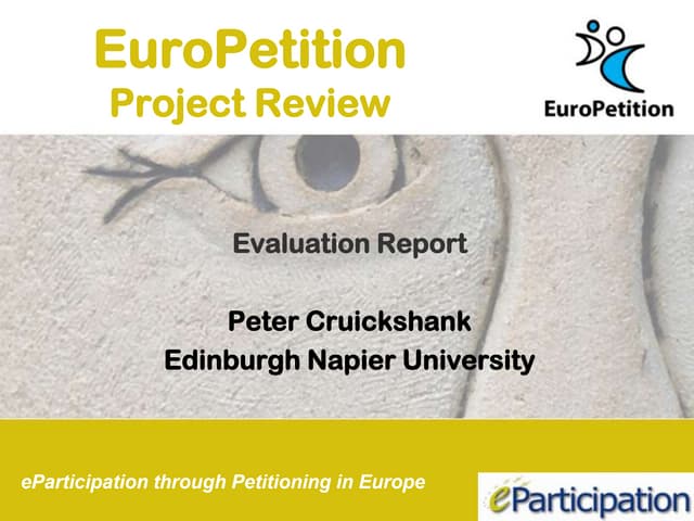 Euro petition review evaluation