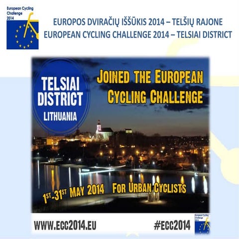 Europos dviračių iššūkis 2014 Telšių rajone