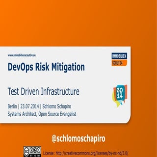 EuroPython 2014 Devops Risk Mitigation