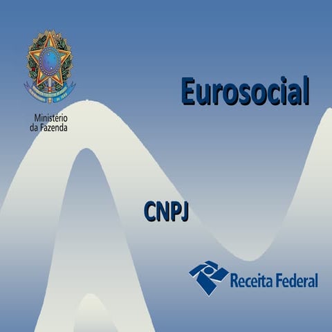 CNPJ Cadastro Nacional da Pessoas Jurídicas / Receita Federal ...