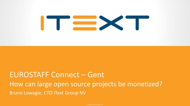 How Can Large Open Source Projects Be Monetized Ppt How Can Large Open Source Projects Be Monetized Ppt