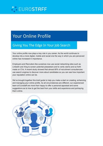 Eurostaff | Your Online Profile