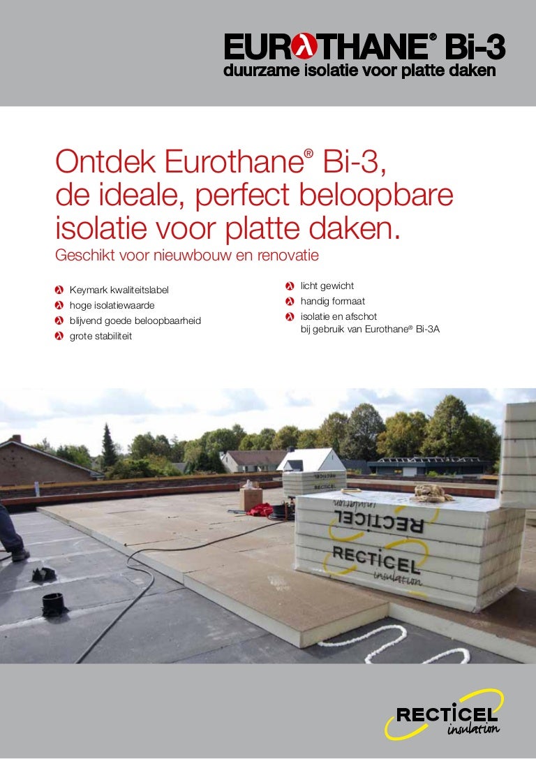 Recticel Insulation - Eurothane bi 3 productflyer