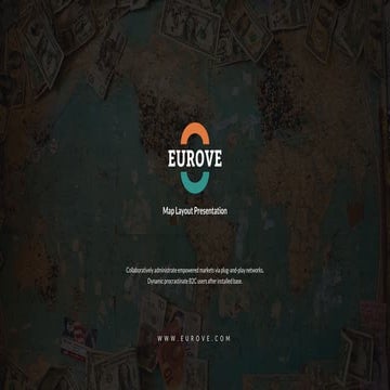 Eurove Presentation : Dark Color Theme