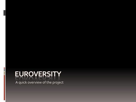 Euroversity