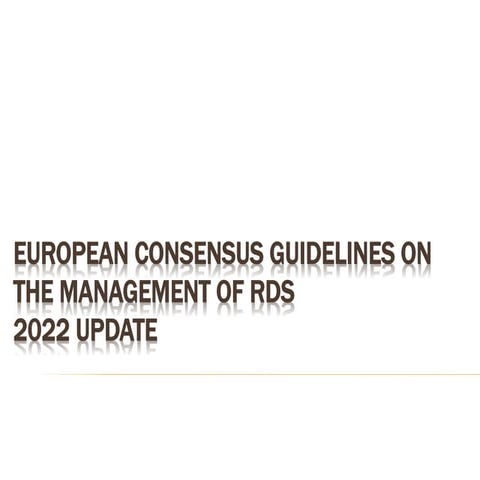 Eurpean guidelines for Rds management in newborn.pptx