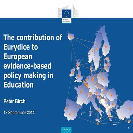 Eurydice - Key Data Teachers and School Leaders - Peter Birch