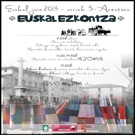 Areatzako Euskal Jaia 2013
