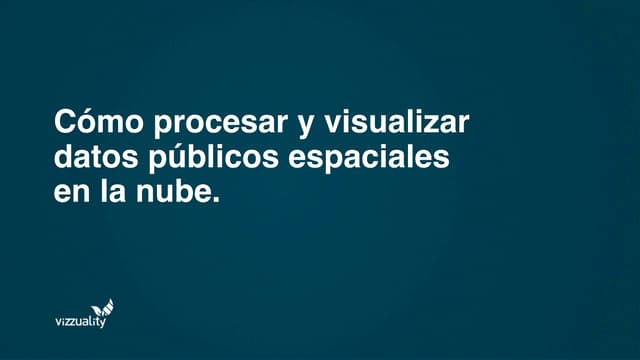Cómo visualizar datos públicos en la nube