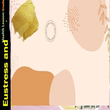 EUSTRESS AND DISTRESS COT 2.pptx