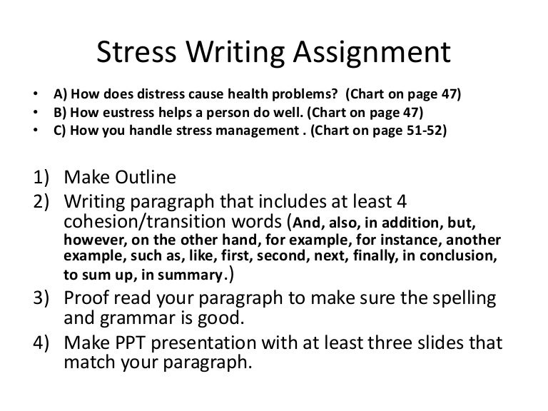 Eustress vs distress image
