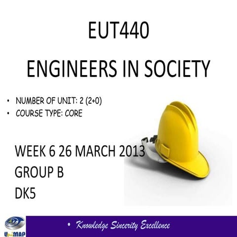EUT440 Intro To Safety And Health