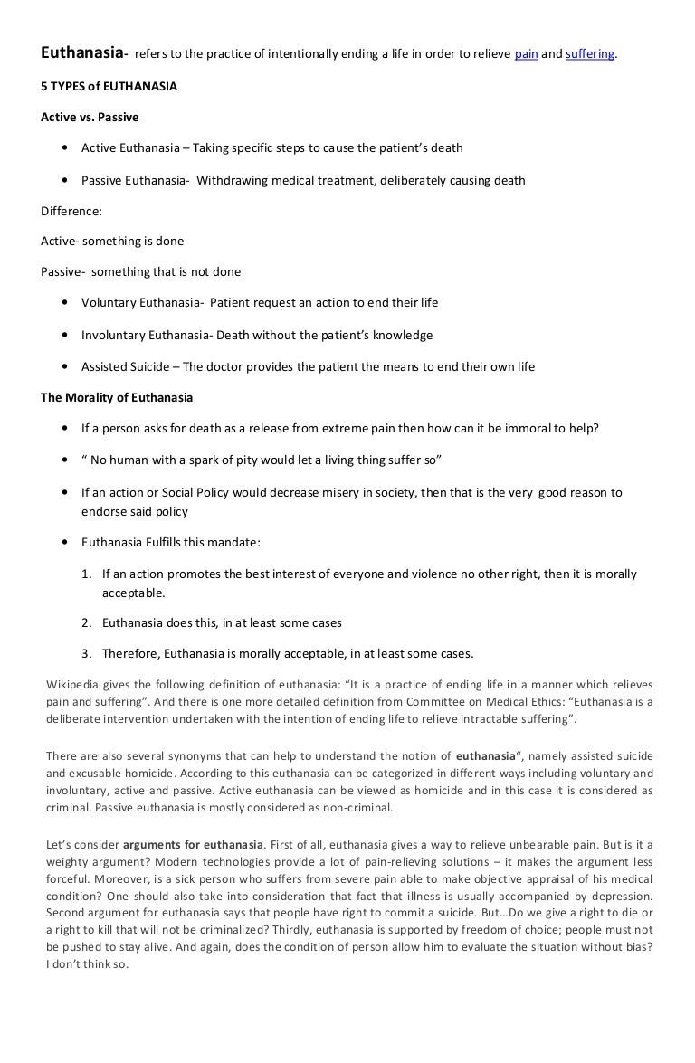 Euthanasia in nursing ppt picture