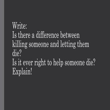 Basic concepts of Euthanasia | PDF