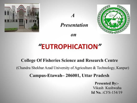 Eutrophication- and its ill effects . | PPT
