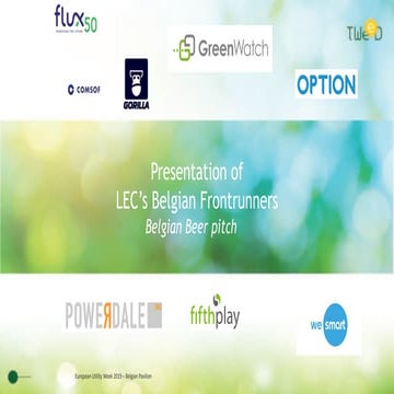 European Utility Week (2/2) | Paris - 12 au 14 novembre 2019