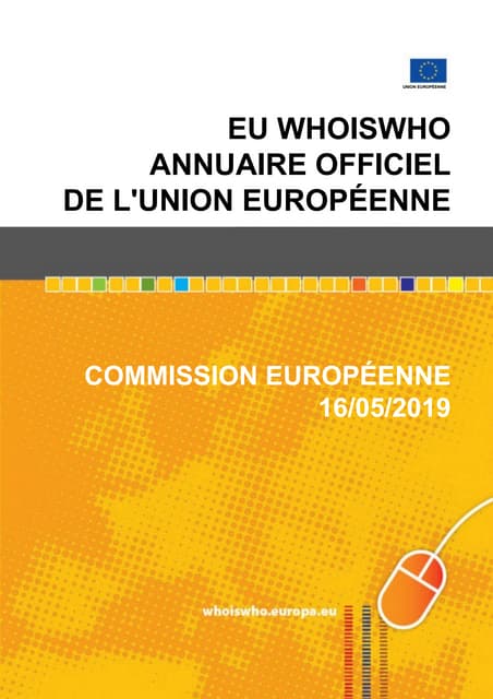 Who is who in the EU 2019