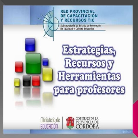 Ev. curso estrategias, recursos profesores.