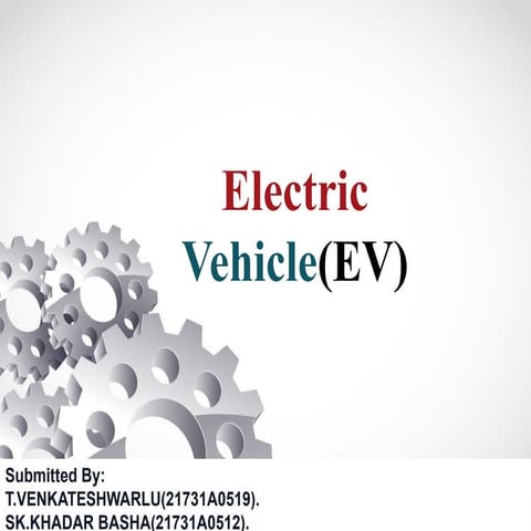 electric vehicles using internet of things
