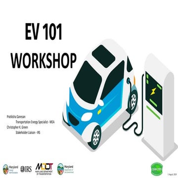 Electric Vehicle (EV) 101 - Maryland Energy Administration | PDF