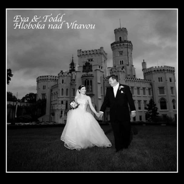 Eva Todd: A wedding in Hluboka nad Vltavou, Czech Republic