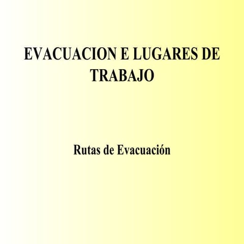 Evacuacion e lugares de trabajo 10a