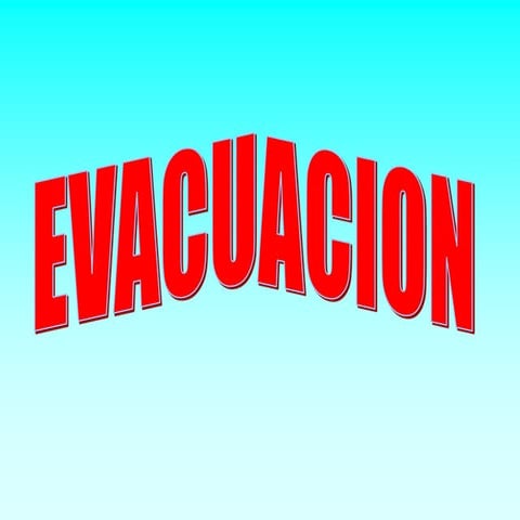 Evacuacion y rescate