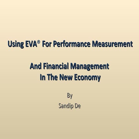 Eva for performance