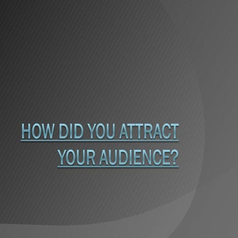 Evaluation Question 5