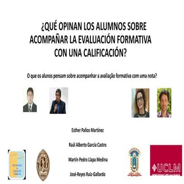 Eval formativa y calificación