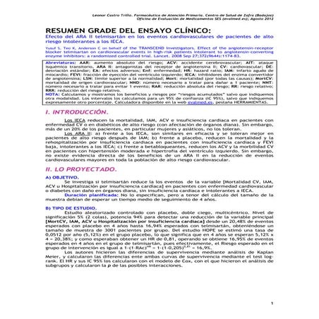 Eval grade eca transc 4.67y, telm vs plac